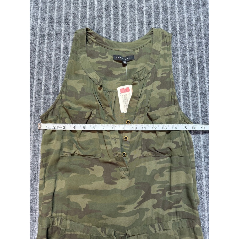 Sanctuary Camo Romper Womens XS Sleeveless Utility Summer Casual Streetwear Edgy - Picture 5 of 6